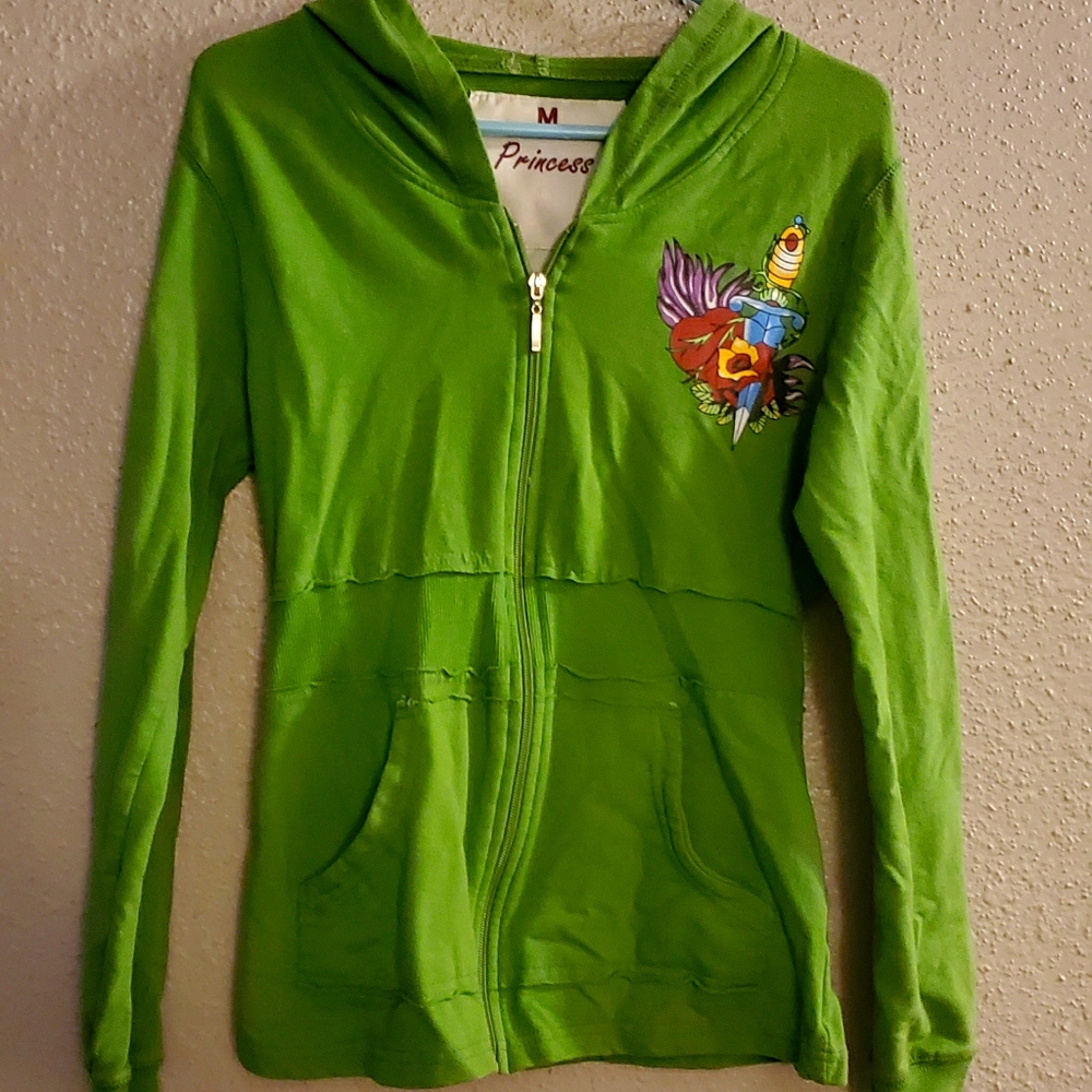Stylish green hoodie  jacket